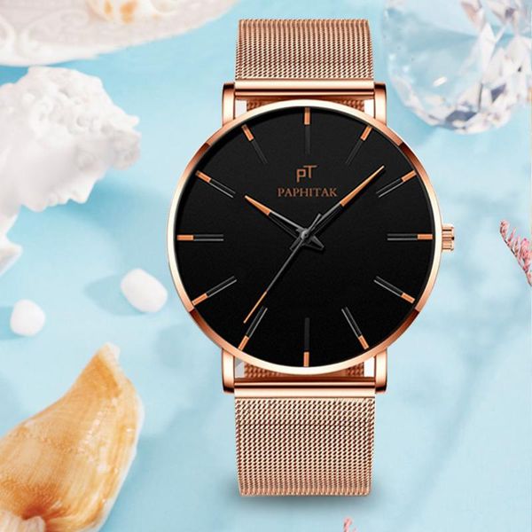 wristwatches fashion women watch ladies quartz wrist watches seetl mesh men's clock female orologio donna #w, Slivery;brown
wristwatches fashion women watch ladies quartz wrist watches seetl mesh men's clock female orologio donna #w, Slivery;brown