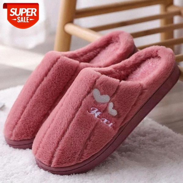 puimentiua men women cotton slippers ladies winter cute love heart plush flat with indoor non-slip woman warm slippers #m15i, Black
puimentiua men women cotton slippers ladies winter cute love heart plush flat with indoor non-slip woman warm slippers #m15i, Black