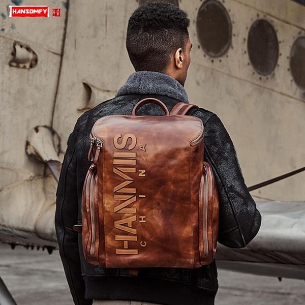 backpack 3d lettering leather men's men lapshoulder bag bucket male travel backpacks retro first layer
backpack 3d lettering leather men's men lapshoulder bag bucket male travel backpacks retro first layer