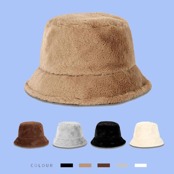 wide brim hats winter women's bucket hat lamb wool faux men's panama fur fisherman warm outdoor fashion 2021, Blue;gray
wide brim hats winter women's bucket hat lamb wool faux men's panama fur fisherman warm outdoor fashion 2021, Blue;gray