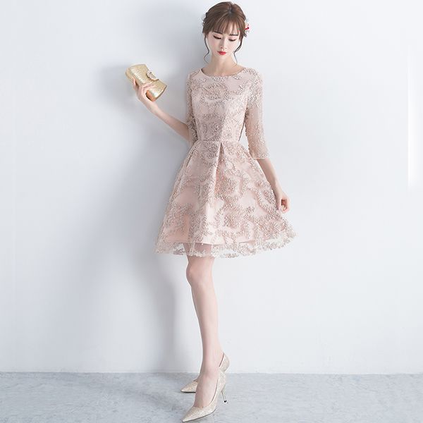 2021 new arrival graduation dresses short party elegant mini stain dress prom, Black
2021 new arrival graduation dresses short party elegant mini stain dress prom, Black