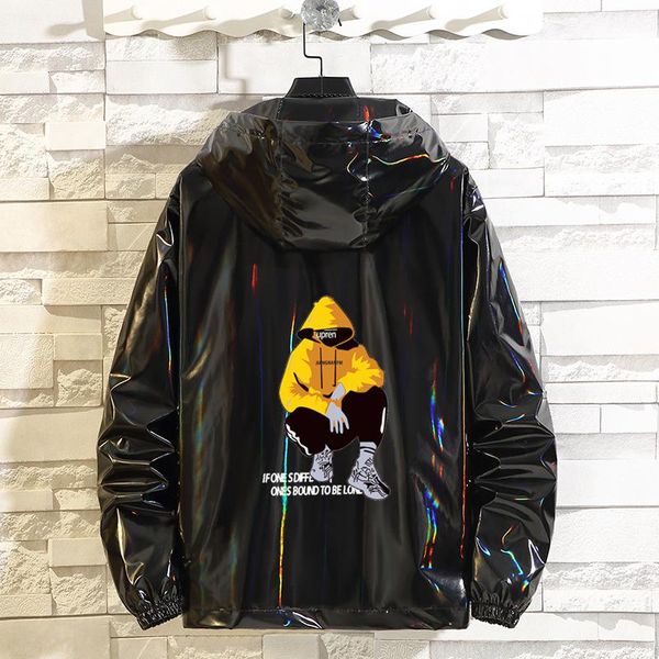 men's jackets cartoon printing jacket spring summer street windbreaker hoodie zipper thin male casual bright coat training wear, Black;brown
men's jackets cartoon printing jacket spring summer street windbreaker hoodie zipper thin male casual bright coat training wear, Black;brown