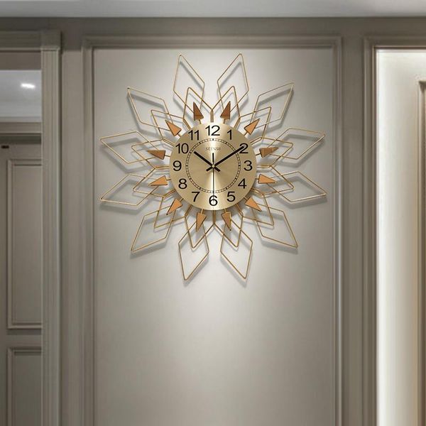 wall clocks clock modern design living room home decoration fashion creative large light luxury hanging iron watches 
wall clocks clock modern design living room home decoration fashion creative large light luxury hanging iron watches