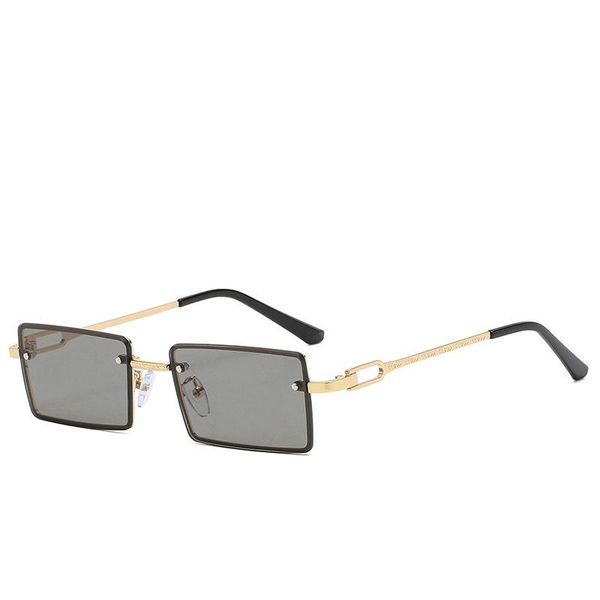 sunglasses fashion square metal frame retro men and women luxury outdoor sports street shooting glasses, White;black
sunglasses fashion square metal frame retro men and women luxury outdoor sports street shooting glasses, White;black