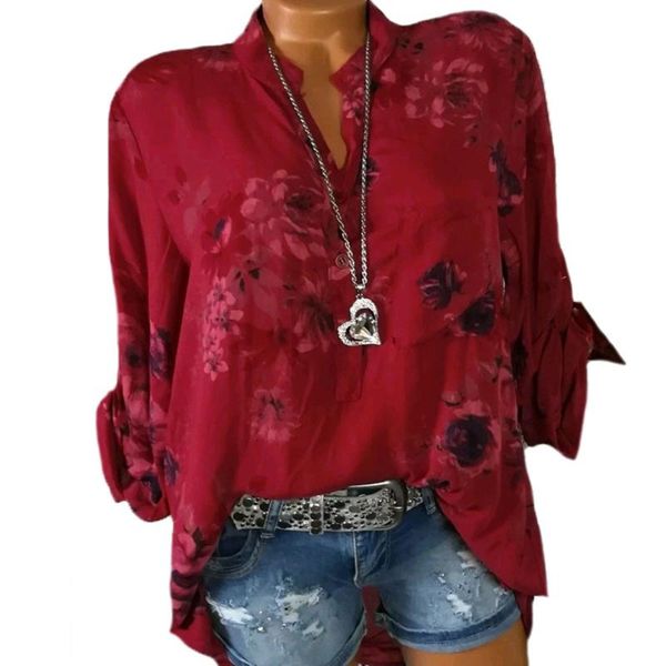 women's blouses & shirts women printing shirt summer elegant blouse pocket plus size long sleeves buttons cardigan easy streetwear fas, White
women's blouses & shirts women printing shirt summer elegant blouse pocket plus size long sleeves buttons cardigan easy streetwear fas, White