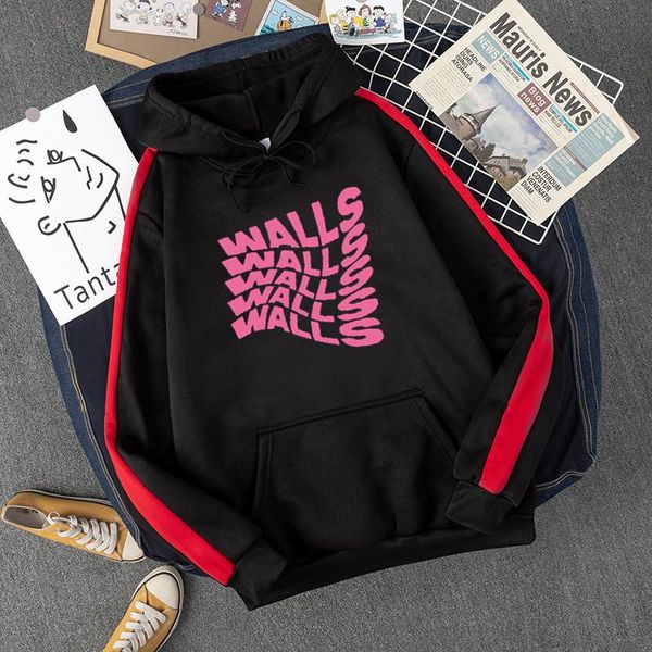 men's hoodies & sweatshirts 2021 fashion sweatshirt hoodie stitching letter print street sportswear, Black
men's hoodies & sweatshirts 2021 fashion sweatshirt hoodie stitching letter print street sportswear, Black