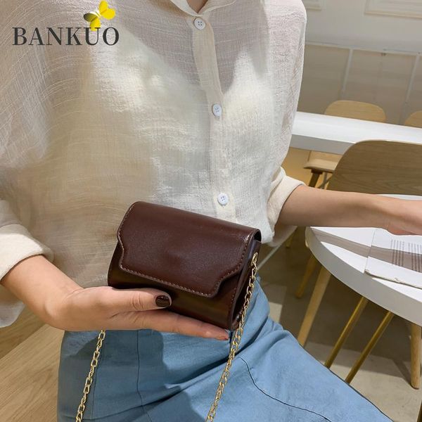 bankuo women's mini bag 2021 pu solid color shoulder bag vintage chain crossbody casual fashion travel shopping x226
bankuo women's mini bag 2021 pu solid color shoulder bag vintage chain crossbody casual fashion travel shopping x226