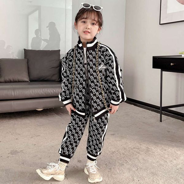 children's spring new 2021 korean letter parent child daughter two piece suit mother long sleeve fashion, Blue
children's spring new 2021 korean letter parent child daughter two piece suit mother long sleeve fashion, Blue