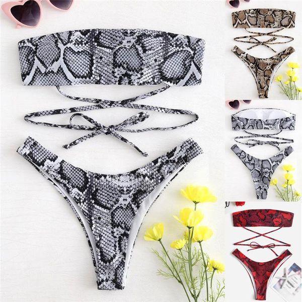 women's swimwear women summer snakeskin print girl bikini set push-up padded bra bathing suit swimsuit lady beachwear, White;black
women's swimwear women summer snakeskin print girl bikini set push-up padded bra bathing suit swimsuit lady beachwear, White;black