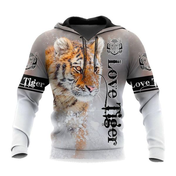 men's hoodies & sweatshirts fashion hoodie tiger pattern 3d printed sweatshirt zipper pullover harajuku street autumn long sleeve, Black
men's hoodies & sweatshirts fashion hoodie tiger pattern 3d printed sweatshirt zipper pullover harajuku street autumn long sleeve, Black