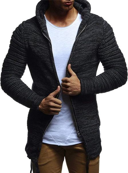 men's sweaters autumn long hoodied sweater men cardigan fashion casual coats winter hoodies male warm outwear, White;black
men's sweaters autumn long hoodied sweater men cardigan fashion casual coats winter hoodies male warm outwear, White;black