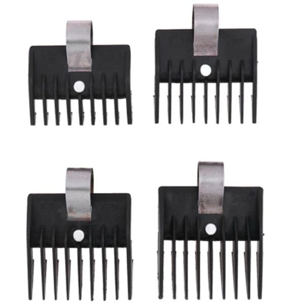 hair clippers 4pcs/set 1/3/6/9mm clipper limit comb guide attachment size barber replacement styler tools
hair clippers 4pcs/set 1/3/6/9mm clipper limit comb guide attachment size barber replacement styler tools