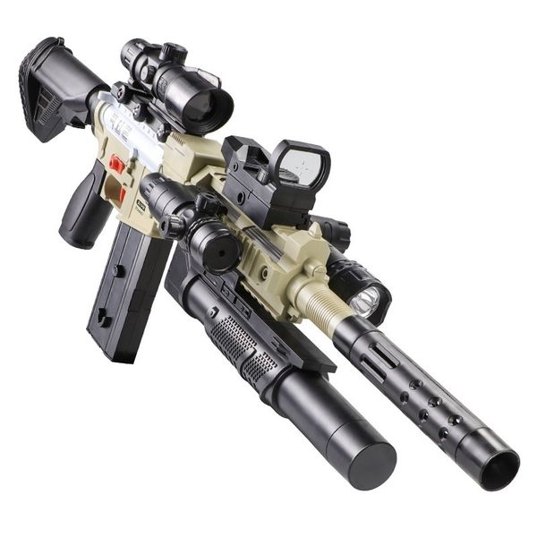 3511new m416 electric continuous soft bullet shooter self-contained children's toy gun boy interactive shooting chicken eating set
3511new m416 electric continuous soft bullet shooter self-contained children's toy gun boy interactive shooting chicken eating set