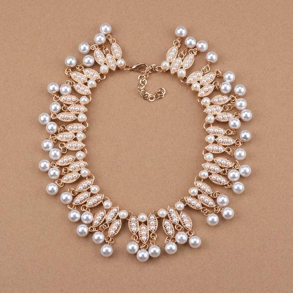 chokers pearl statement chain neckalce vintage choker bib pendant necklaces bohemian bling tassel collar necklace for woman, Golden;silver
chokers pearl statement chain neckalce vintage choker bib pendant necklaces bohemian bling tassel collar necklace for woman, Golden;silver