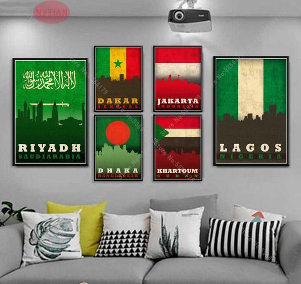 paintings nt1328 poster prints retro indonesia arabia senegal city skyline flag wall art picture canvas painting home room decor
paintings nt1328 poster prints retro indonesia arabia senegal city skyline flag wall art picture canvas painting home room decor