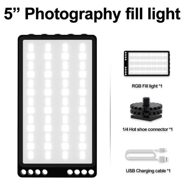 portable rechargable rgb video light panel fill lamp for selfie live streaming p studio led pgraphic lighting video lamp
portable rechargable rgb video light panel fill lamp for selfie live streaming p studio led pgraphic lighting video lamp