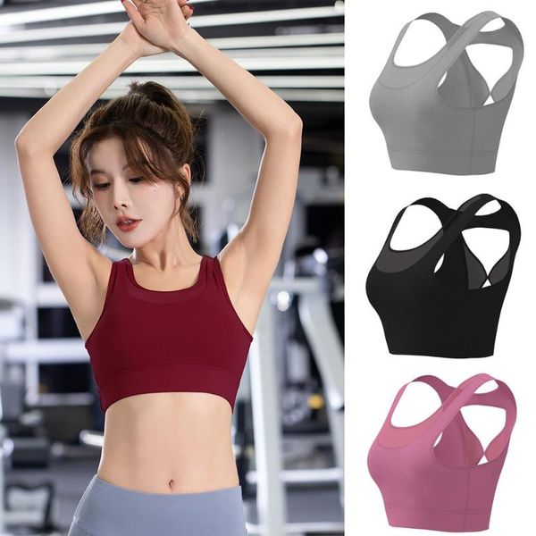 gym clothing sports underwear women shockproof running gathering vest fitness yoga bra short beauty back cross 2021, White;black
gym clothing sports underwear women shockproof running gathering vest fitness yoga bra short beauty back cross 2021, White;black