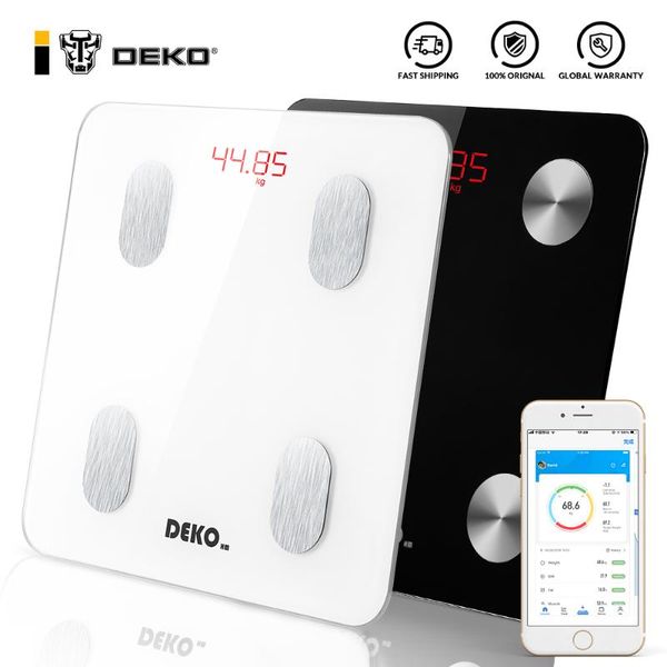 smart scales deko body fat scale bluetooth bathroom weight health monitoring wireless digital bmi composition analyzer
smart scales deko body fat scale bluetooth bathroom weight health monitoring wireless digital bmi composition analyzer