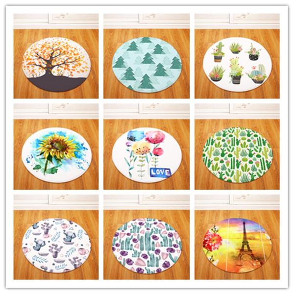 cushion/decorative pillow round carpets for living room plant printed parlor bedroom chair rugs toilet bath decorate non-slip door mat
cushion/decorative pillow round carpets for living room plant printed parlor bedroom chair rugs toilet bath decorate non-slip door mat