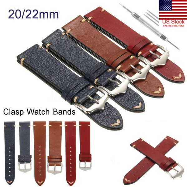 watch bands replacement genuine leather wrist band strap 20/22mm vintage, Black;brown
watch bands replacement genuine leather wrist band strap 20/22mm vintage, Black;brown