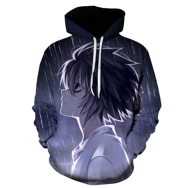 men's hoodies & sweatshirts death note mens harajuku oversized hoodie long sleeve clothes women's sweatshirt custom 3d printed dro, Black
men's hoodies & sweatshirts death note mens harajuku oversized hoodie long sleeve clothes women's sweatshirt custom 3d printed dro, Black