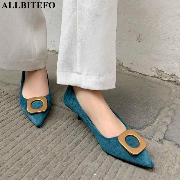 allbitefo soft sheepskin genuine leather high heels thin heel fashion women pumps high heel shoes party wedding shoes 210611, Black
allbitefo soft sheepskin genuine leather high heels thin heel fashion women pumps high heel shoes party wedding shoes 210611, Black