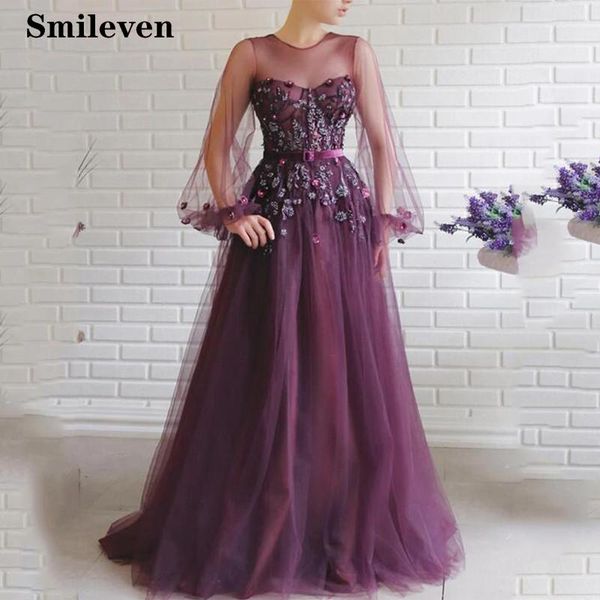 party dresses smileven lace evening dress puff sleeve prom vestido de festa formal gowns with 3d flowers, White;black
party dresses smileven lace evening dress puff sleeve prom vestido de festa formal gowns with 3d flowers, White;black