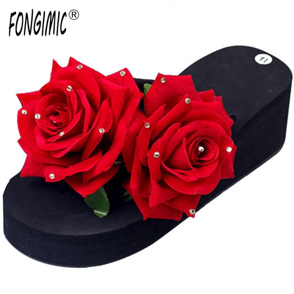 women sandals fashion flower summer style slippers wedg flip flops platform high sho beach bohemia, Black
women sandals fashion flower summer style slippers wedg flip flops platform high sho beach bohemia, Black
