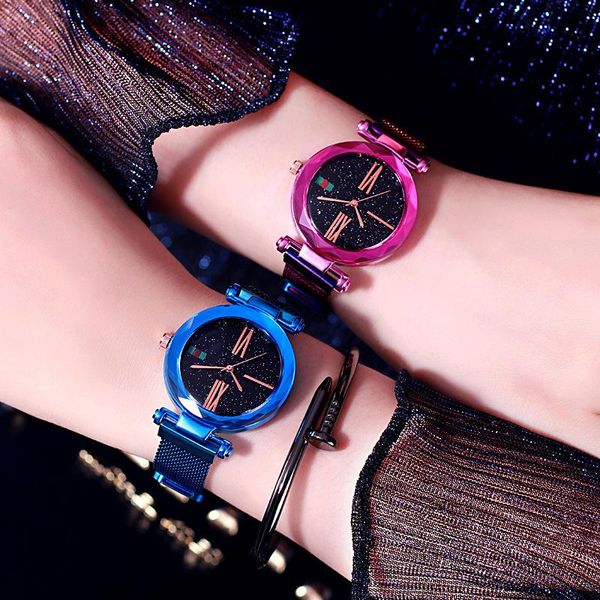 wristwatches women watch watches orologio donna relogios luxury starry sky magnetic band quartz wristwatch diamond, Slivery;brown
wristwatches women watch watches orologio donna relogios luxury starry sky magnetic band quartz wristwatch diamond, Slivery;brown