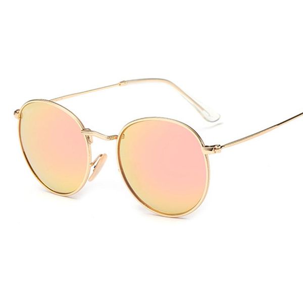 sunglasses pink classic round women men female brand metal frames mirror lenses sun glasses for retro male de sol, White;black
sunglasses pink classic round women men female brand metal frames mirror lenses sun glasses for retro male de sol, White;black
