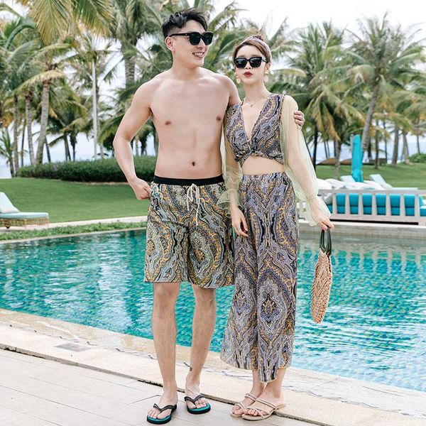couple swimsuit male beach pants skirt female swimsuit retro floral conservative slimming couple suit
couple swimsuit male beach pants skirt female swimsuit retro floral conservative slimming couple suit