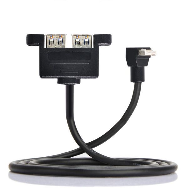 chenyang usb 3.1 front panel header key-b to dual usb 3.0 type-a female extension cable 50cm one-divided-two panel mount type
chenyang usb 3.1 front panel header key-b to dual usb 3.0 type-a female extension cable 50cm one-divided-two panel mount type