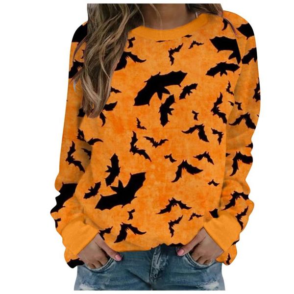 women's hoodies & sweatshirts halloween print long sleeved o neck women festival sweatshirt colorful autumn winter funny casual pullove, Black
women's hoodies & sweatshirts halloween print long sleeved o neck women festival sweatshirt colorful autumn winter funny casual pullove, Black