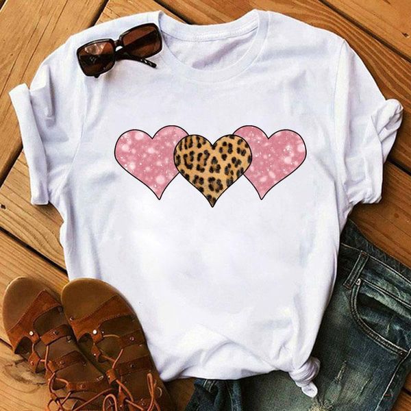 women leopard love heart printed summer new fashion t-shirt shirt femmale tee 90s girls cotton t shirt tees, White
women leopard love heart printed summer new fashion t-shirt shirt femmale tee 90s girls cotton t shirt tees, White
