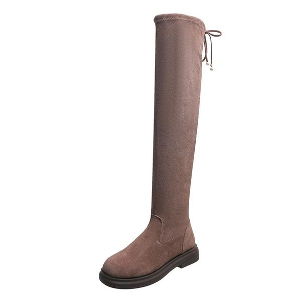 boots 2022 winter women high fashion hidden heel woman long boot warm plush thigh for platform shoes, Black
boots 2022 winter women high fashion hidden heel woman long boot warm plush thigh for platform shoes, Black