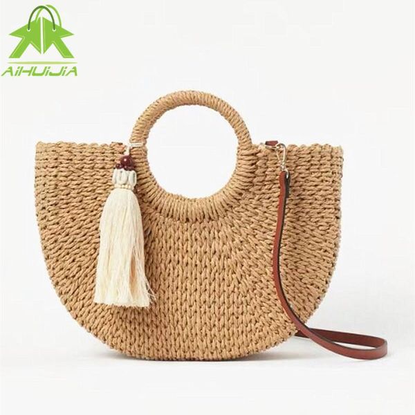 evening bags fashion womens straw hand-woven messenger bohemian shoulder bag 2021 summer moon shape seaside resort women tote
evening bags fashion womens straw hand-woven messenger bohemian shoulder bag 2021 summer moon shape seaside resort women tote