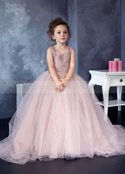 girl's dresses light mauve tulle flower girl dress beaded lace applique v neck children sleeveless birthday party gown, Red;yellow
girl's dresses light mauve tulle flower girl dress beaded lace applique v neck children sleeveless birthday party gown, Red;yellow
