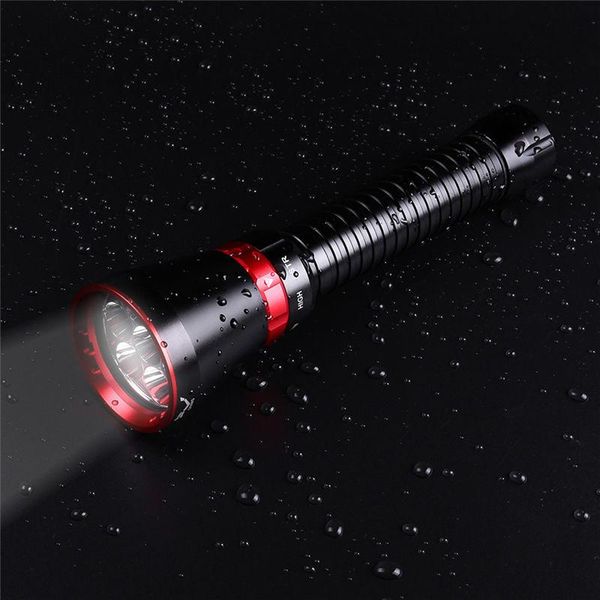 flashlights torches waterproof 7x t6 led scuba diving underwater 100m torch 26650 battery high-end adventure #3s10
flashlights torches waterproof 7x t6 led scuba diving underwater 100m torch 26650 battery high-end adventure #3s10