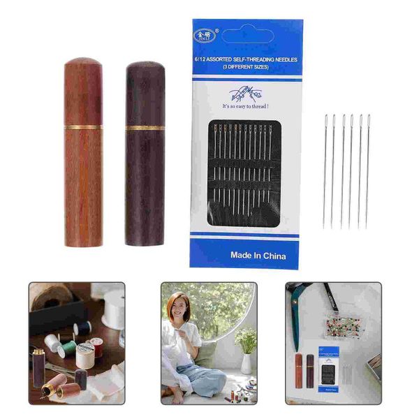 other arts and crafts 1 set self threading needles double hole large eye sewing tools
other arts and crafts 1 set self threading needles double hole large eye sewing tools