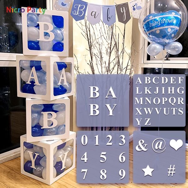 4 pcs white transparent balloons boxes with 30 letters 10 numbers 5 symbols 49 pcs party decorations kit plies p props
4 pcs white transparent balloons boxes with 30 letters 10 numbers 5 symbols 49 pcs party decorations kit plies p props