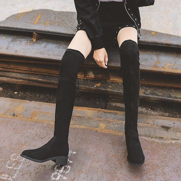 boots web celebrity over the knee boots, high women's thin leg stretch for autumn/winter 2021, Black
boots web celebrity over the knee boots, high women's thin leg stretch for autumn/winter 2021, Black