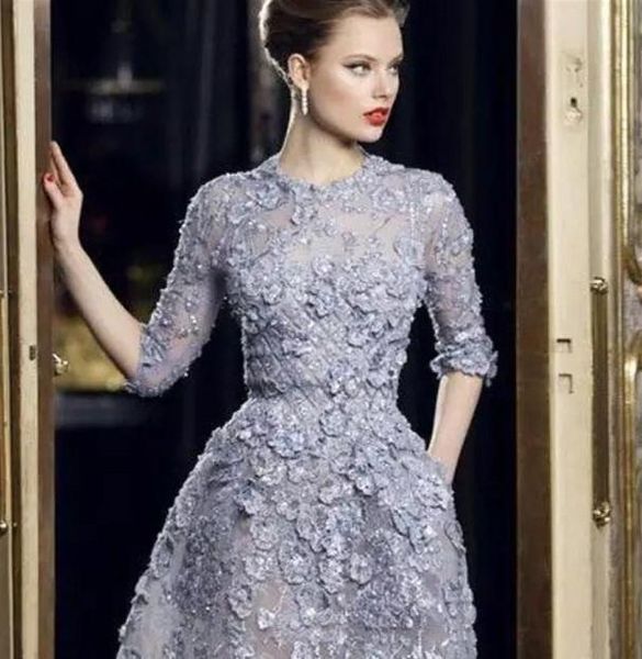 party dresses lace applique a-line women prom gown tea length formal evening pageant celebrity dress, White;black
party dresses lace applique a-line women prom gown tea length formal evening pageant celebrity dress, White;black