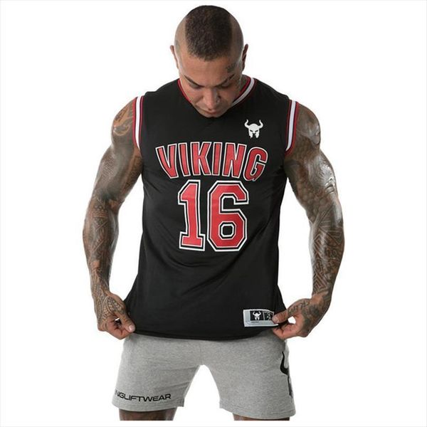 sports basketball sportswear fashion mens men vest jogger brand exercise fitness quick drying streetwear, White;black
sports basketball sportswear fashion mens men vest jogger brand exercise fitness quick drying streetwear, White;black