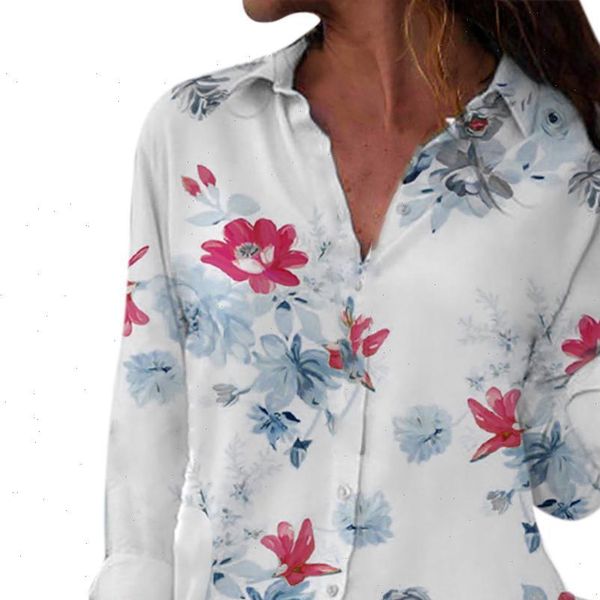 women office blouse long sleeve turn down collar button print shirt chiffon blouse pullover plus size blusas femininas, White
women office blouse long sleeve turn down collar button print shirt chiffon blouse pullover plus size blusas femininas, White