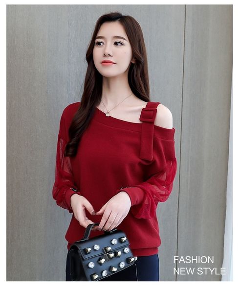 2021 new spring autumn long sleeve fashion lady blouses off shoulder solid women blouse shirt clothing female oje8, White
2021 new spring autumn long sleeve fashion lady blouses off shoulder solid women blouse shirt clothing female oje8, White