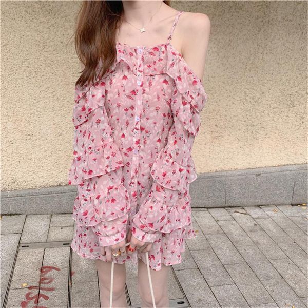 casual dresses summer flower print fairy women chiffon dress slash neck cold shoulder mini spaghetti straps holiday beach sea, Black;gray
casual dresses summer flower print fairy women chiffon dress slash neck cold shoulder mini spaghetti straps holiday beach sea, Black;gray