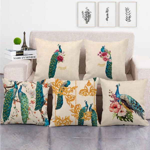 cute vintage peacock one side print cushion cover linen pillow cover for home sofa seat throw covers decorative 45x45cm
cute vintage peacock one side print cushion cover linen pillow cover for home sofa seat throw covers decorative 45x45cm