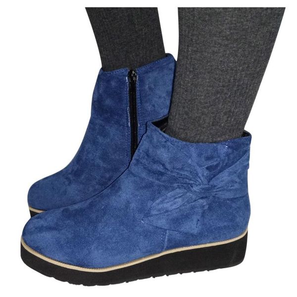 boots 2021 fashion women's side zipper bow wedge heel plus size short wedges shoes mid calf military combat, Black
boots 2021 fashion women's side zipper bow wedge heel plus size short wedges shoes mid calf military combat, Black