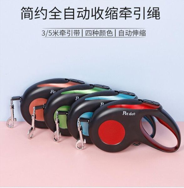 sell automatic retractable pet leashing device color matching simple retractable hand holding rope
sell automatic retractable pet leashing device color matching simple retractable hand holding rope