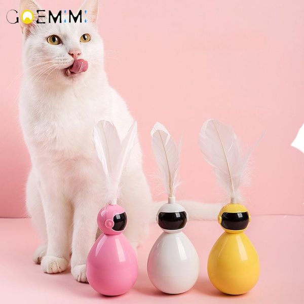 cat toys tumbler toy self play for cats pet feather robot shape funny
cat toys tumbler toy self play for cats pet feather robot shape funny